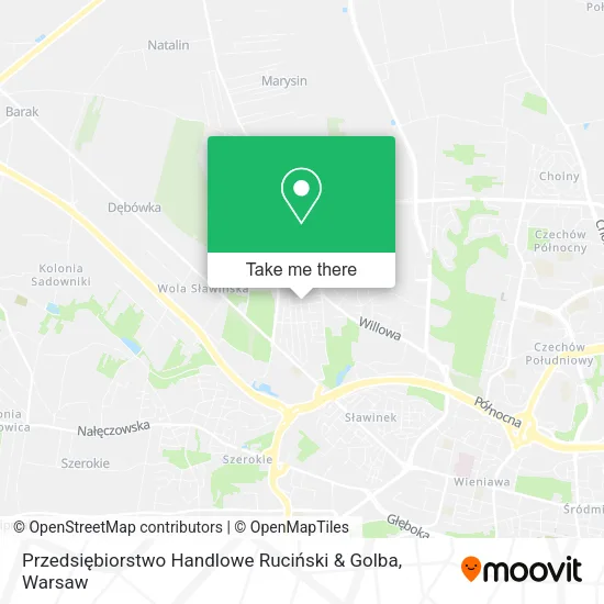 Przedsiębiorstwo Handlowe Ruciński & Golba map