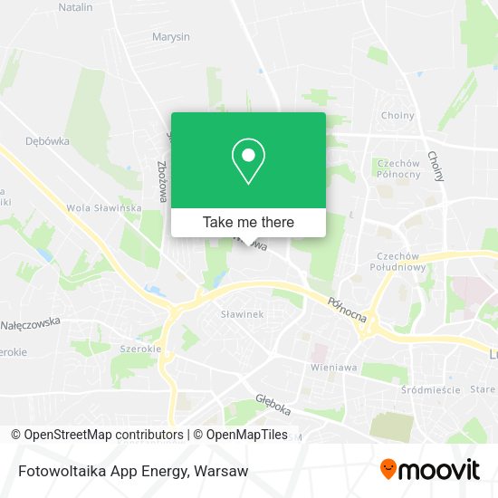 Fotowoltaika App Energy map