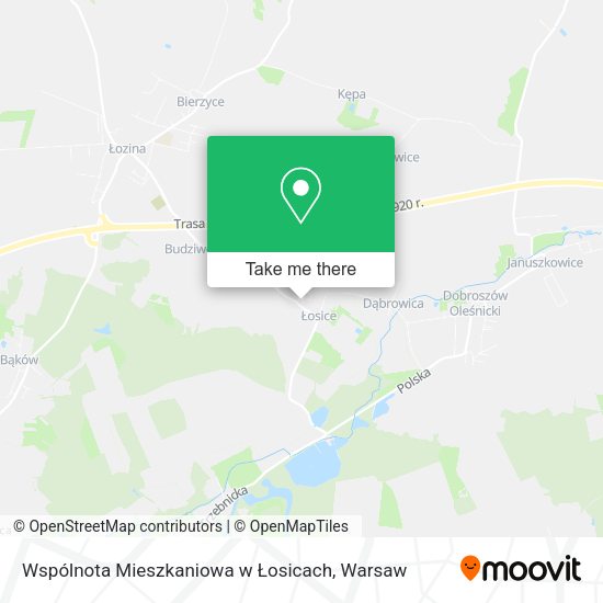 Wspólnota Mieszkaniowa w Łosicach map