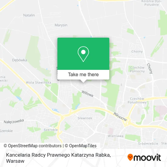 Kancelaria Radcy Prawnego Katarzyna Rabka map