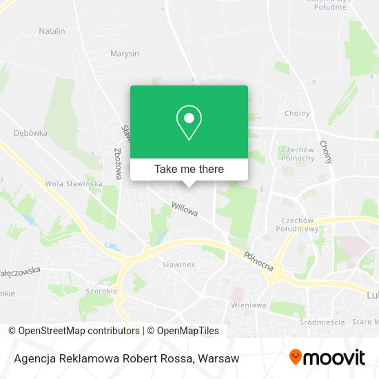 Agencja Reklamowa Robert Rossa map