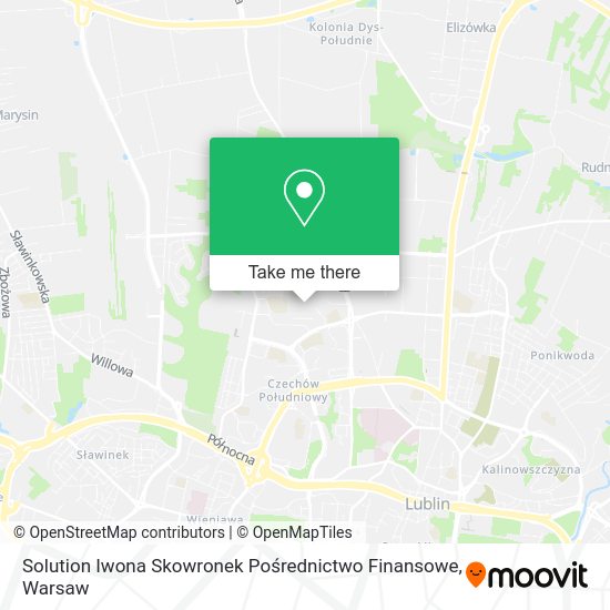 Solution Iwona Skowronek Pośrednictwo Finansowe map