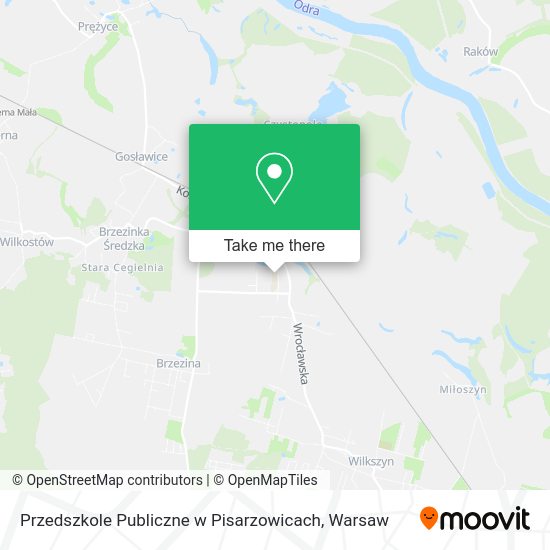 Przedszkole Publiczne w Pisarzowicach map