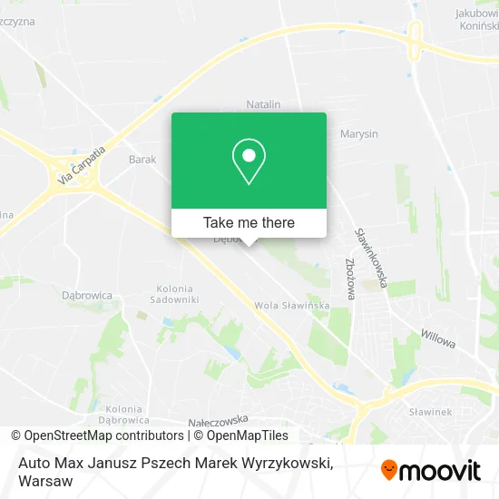 Карта Auto Max Janusz Pszech Marek Wyrzykowski