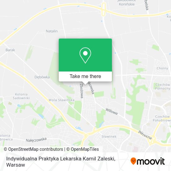 Indywidualna Praktyka Lekarska Kamil Zaleski map