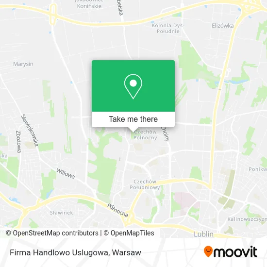 Карта Firma Handlowo Uslugowa