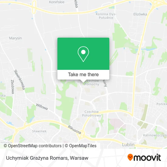 Карта Uchymiak Grażyna Romars