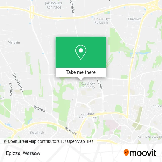 Карта Epizza