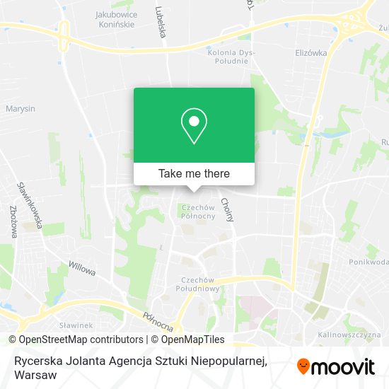 Rycerska Jolanta Agencja Sztuki Niepopularnej map