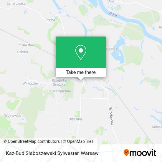 Kaz-Bud Słaboszewski Sylwester map