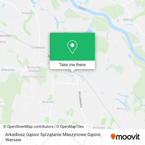 Arkadiusz Gąsior Sprzątanie Maszynowe Gąsior map