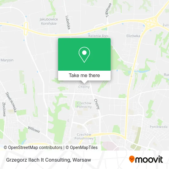 Карта Grzegorz Ilach It Consulting