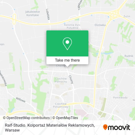 Ralf-Studio. Kolportaż Materiałów Reklamowych map