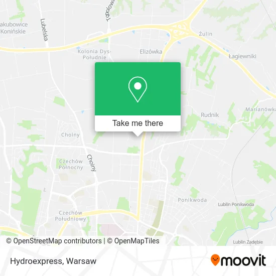 Карта Hydroexpress