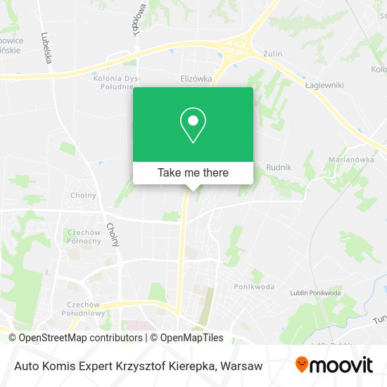 Карта Auto Komis Expert Krzysztof Kierepka