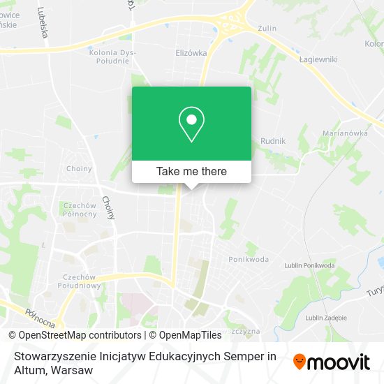 Stowarzyszenie Inicjatyw Edukacyjnych Semper in Altum map