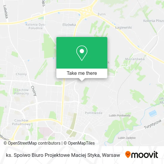 Карта ks. Spoiwo Biuro Projektowe Maciej Styka