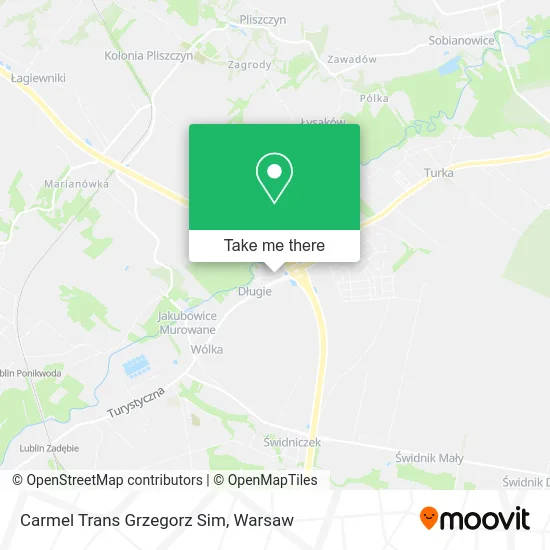 Карта Carmel Trans Grzegorz Sim