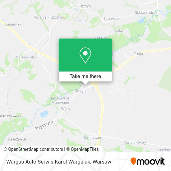 Wargas Auto Serwis Karol Wargulak map