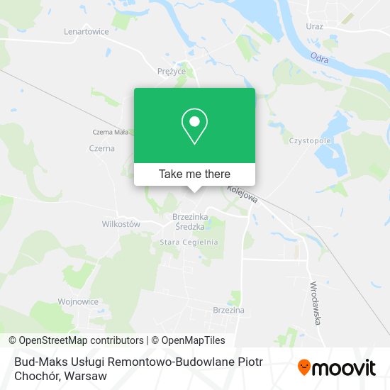 Bud-Maks Usługi Remontowo-Budowlane Piotr Chochór map