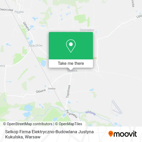 Карта Selkop Firma Elektryczno-Budowlana Justyna Kukulska