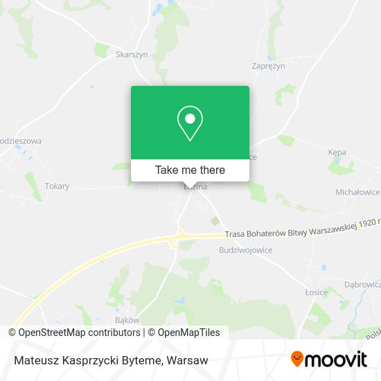 Mateusz Kasprzycki Byteme map