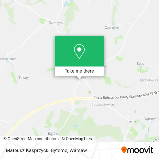 Карта Mateusz Kasprzycki Byteme