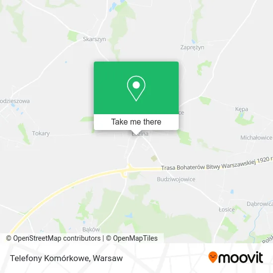 Карта Telefony Komórkowe