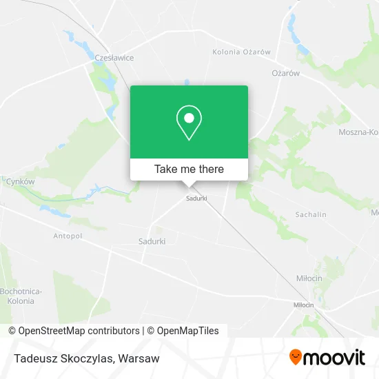 Карта Tadeusz Skoczylas