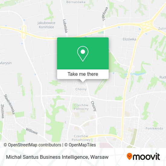 Michał Santus Business Intelligence map