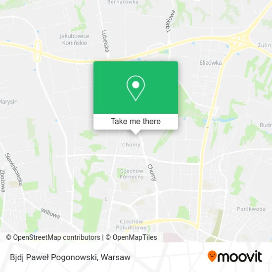 Bjdj Paweł Pogonowski map