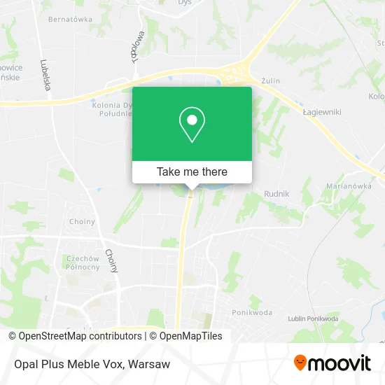 Карта Opal Plus Meble Vox