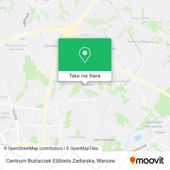 Centrum Buziaczek Elżbieta Zadurska map