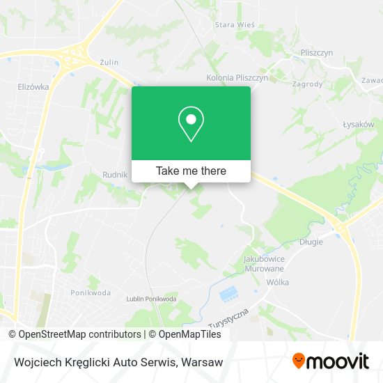 Wojciech Kręglicki Auto Serwis map