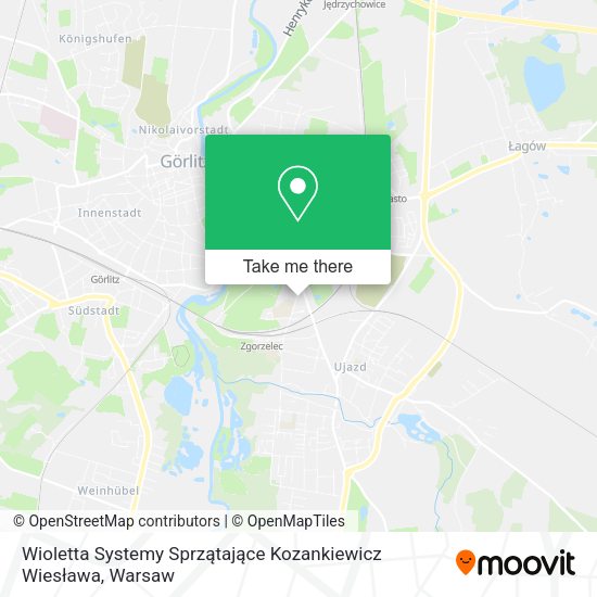 Wioletta Systemy Sprzątające Kozankiewicz Wiesława map