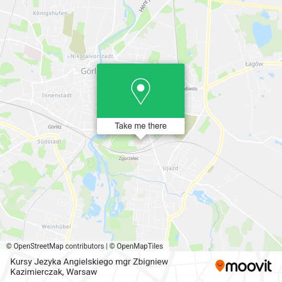 Kursy Jezyka Angielskiego mgr Zbigniew Kazimierczak map