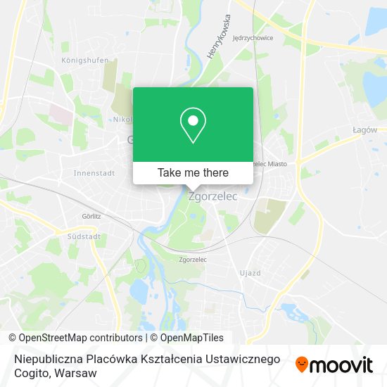 Niepubliczna Placówka Kształcenia Ustawicznego Cogito map