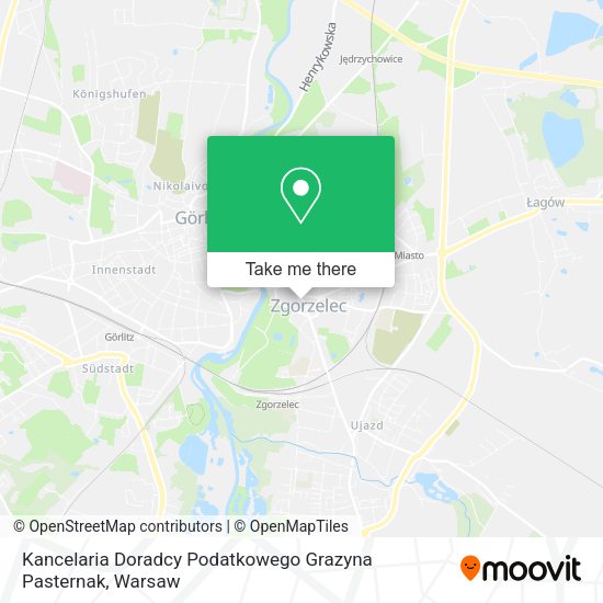 Kancelaria Doradcy Podatkowego Grazyna Pasternak map