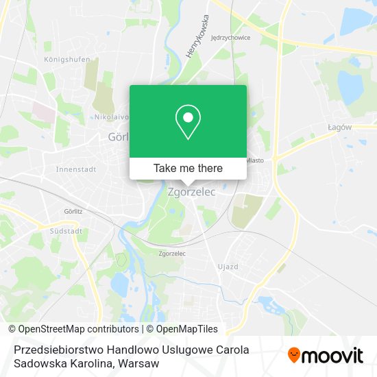 Przedsiebiorstwo Handlowo Uslugowe Carola Sadowska Karolina map