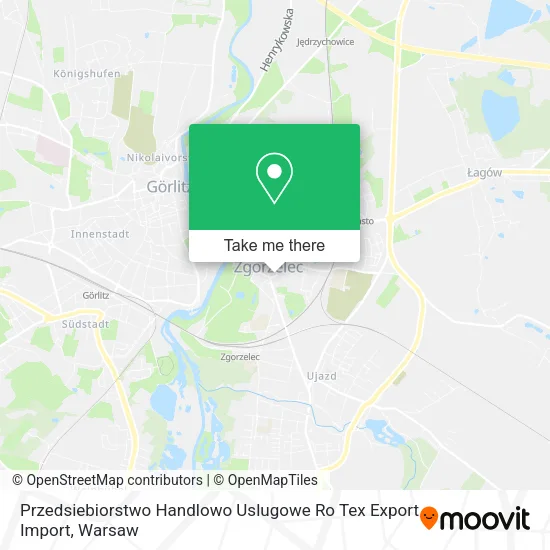 Карта Przedsiebiorstwo Handlowo Uslugowe Ro Tex Export Import