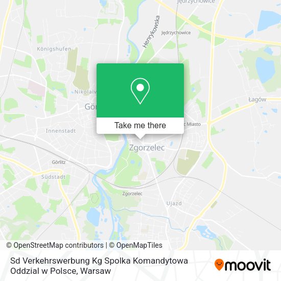 Sd Verkehrswerbung Kg Spolka Komandytowa Oddzial w Polsce map