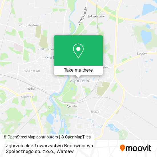 Zgorzeleckie Towarzystwo Budownictwa Społecznego sp. z o.o. map