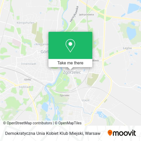 Demokratyczna Unia Kobiet Klub Miejski map