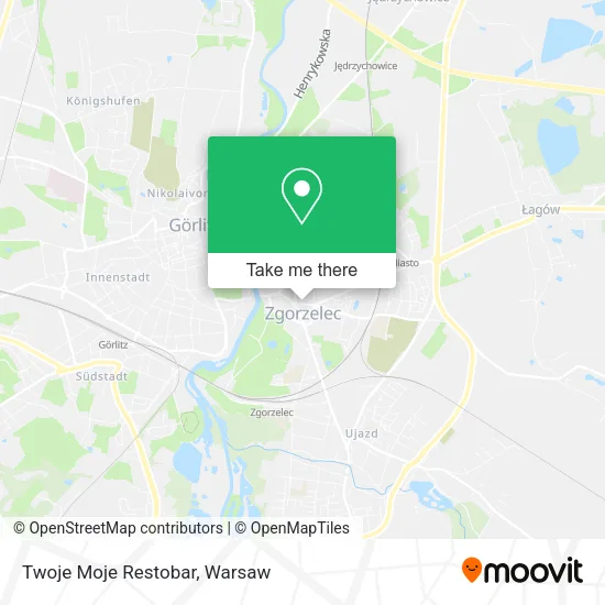 Карта Twoje Moje Restobar