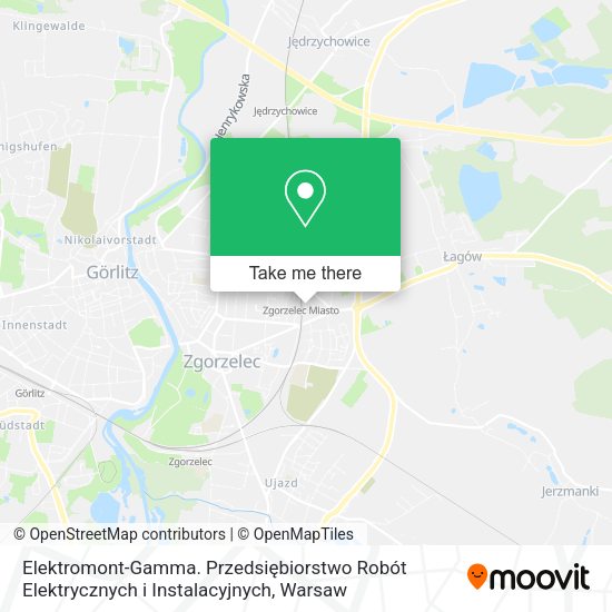 Elektromont-Gamma. Przedsiębiorstwo Robót Elektrycznych i Instalacyjnych map