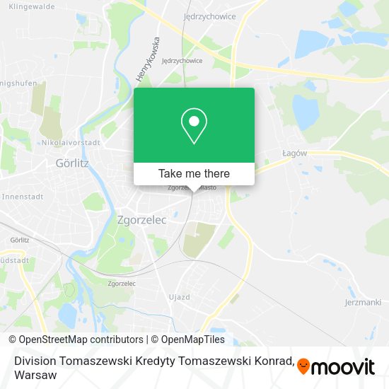 Division Tomaszewski Kredyty Tomaszewski Konrad map