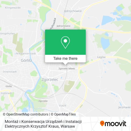 Montaż i Konserwacja Urządzeń i Instalacji Elektrycznych Krzysztof Kraus map