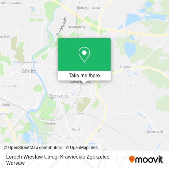 Leroch Wiesław Usługi Krawieckie Zgorzelec map