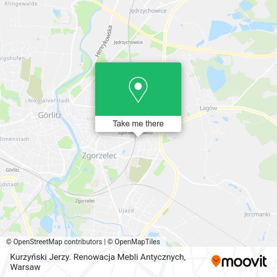 Kurzyński Jerzy. Renowacja Mebli Antycznych map