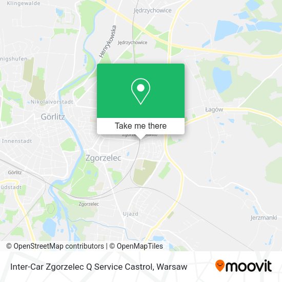 Inter-Car Zgorzelec Q Service Castrol map